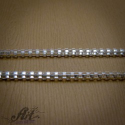 Сребърен синджир , дамски N-365 - 55 см.